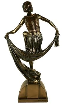 ブロンズ像　神　D.H. CHIPARUS DANCER　アールデコ　彫刻家 ブロンズ像 神 D.H. CHIPARUS DANCER アールデコ 彫刻家